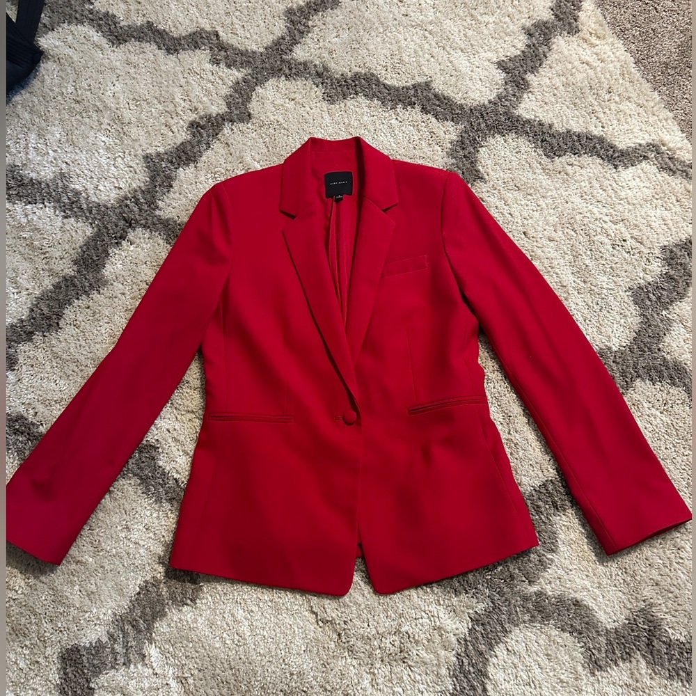 Alex Marie Red Women's Blazer Sz 4
